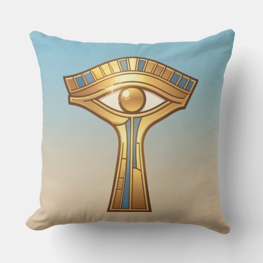 Ankh Symbol Bedeutung – Schlüssel des Lebens´11 クッション (正面)