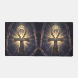 Ankh Symbol Bedeutung – Schlüssel des Lebens´12 デスクマット