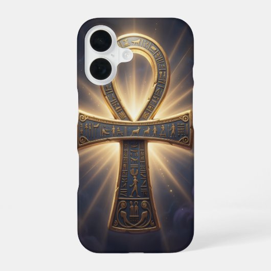 Ankh Symbol Bedeutung – Schlüssel des Lebens´12 iPhone 16ケース (裏面)