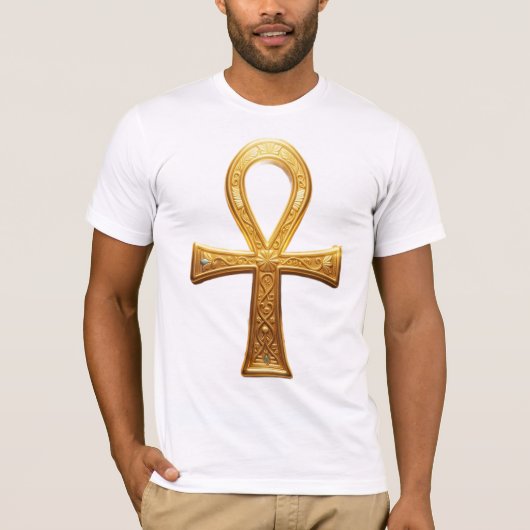 Ankh Symbol Bedeutung – Schlüssel des Lebens´1 Tシャツ (正面)