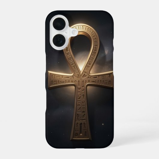 Ankh Symbol Bedeutung – Schlüssel des Lebens´2 iPhone 16ケース (裏面)