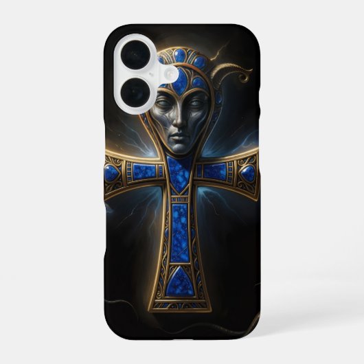 Ankh Symbol Bedeutung – Schlüssel des Lebens´3 iPhone 16ケース (裏面)