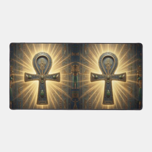Ankh Symbol Bedeutung – Schlüssel des Lebens´4 デスクマット (正面)
