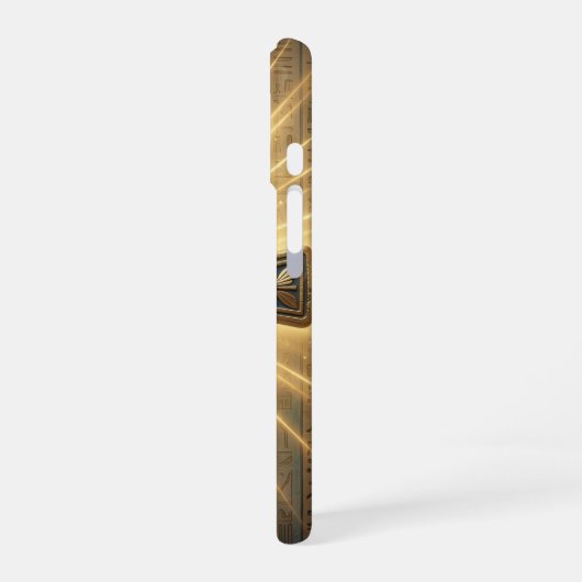 Ankh Symbol Bedeutung – Schlüssel des Lebens´4 iPhone 16ケース (左側面)