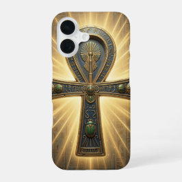 Ankh Symbol Bedeutung – Schlüssel des Lebens´4 iPhone 16ケース