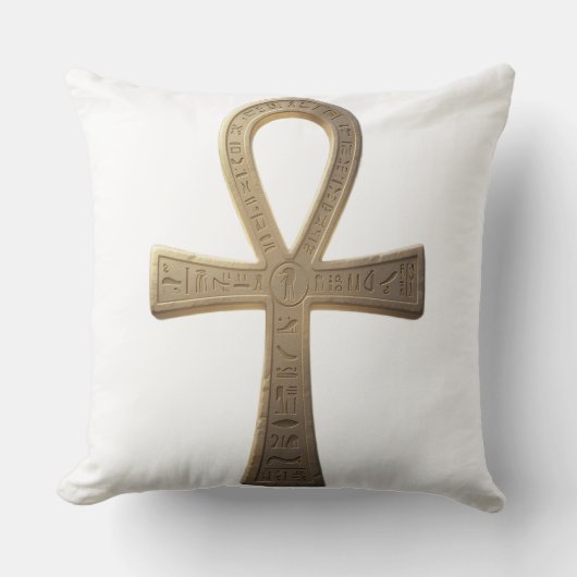 Ankh Symbol Bedeutung – Schlüssel des Lebens´5 クッション (正面)
