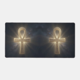 Ankh Symbol Bedeutung – Schlüssel des Lebens´5 デスクマット
