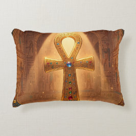 Ankh Symbol Bedeutung – Schlüssel des Lebens´6 アクセントクッション