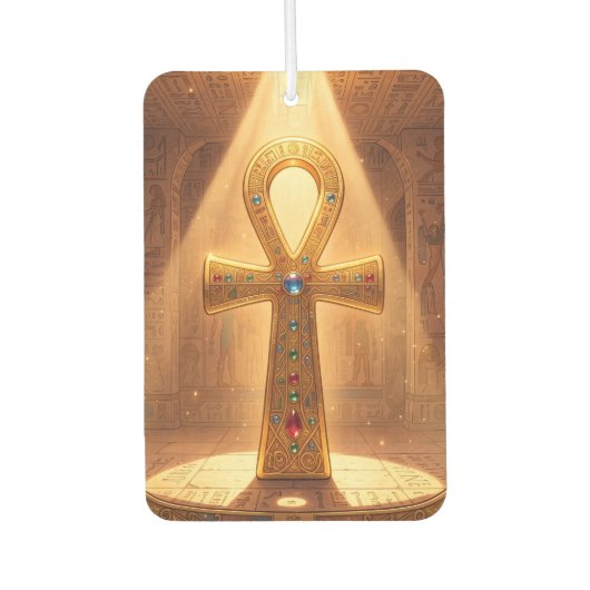 Ankh Symbol Bedeutung – Schlüssel des Lebens´6 カーエアーフレッシュナー (正面)