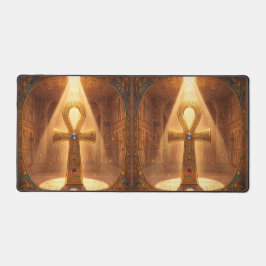Ankh Symbol Bedeutung – Schlüssel des Lebens´6 デスクマット