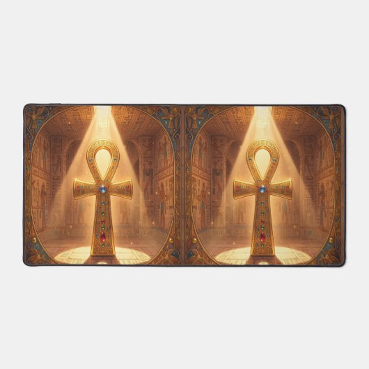 Ankh Symbol Bedeutung – Schlüssel des Lebens´6 デスクマット (正面)