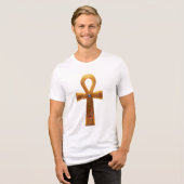 Ankh Symbol Bedeutung – Schlüssel des Lebens´6 トライブレンドTシャツ (正面全面)