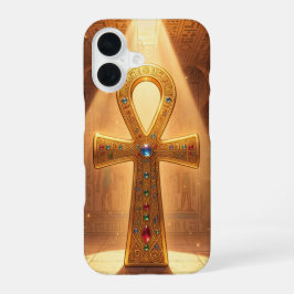 Ankh Symbol Bedeutung – Schlüssel des Lebens´6 iPhone 16ケース