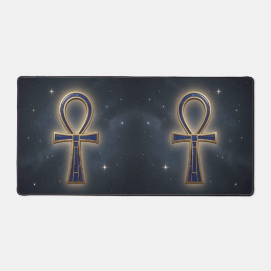 Ankh Symbol Bedeutung – Schlüssel des Lebens´7 デスクマット (正面)