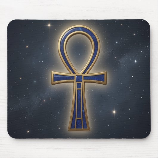 Ankh Symbol Bedeutung – Schlüssel des Lebens´7 マウスパッド (正面)
