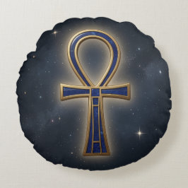 Ankh Symbol Bedeutung – Schlüssel des Lebens´7 ラウンドクッション