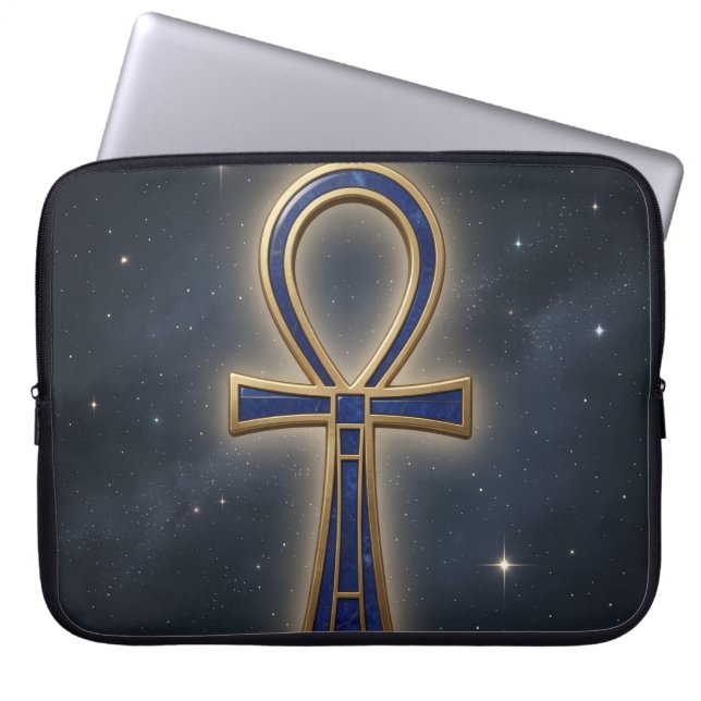 Ankh Symbol Bedeutung – Schlüssel des Lebens´7 ラップトップスリーブ (正面)
