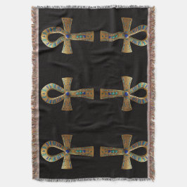 Ankh Symbol Bedeutung – Schlüssel des Lebens´8 スローブランケット