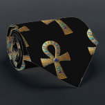 Ankh Symbol Bedeutung – Schlüssel des Lebens´8 ネクタイ<br><div class="desc">Das Ankh (☥) ist ein altes ägyptisches Symbol für Leben,  Unsterblichkeit und göttliche Kraft. Es wurde von Gottheiten wie Isis und Osiris getragen und steht für ewiges Leben.</div>