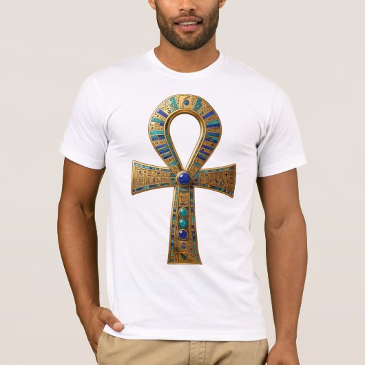 Ankh Symbol Bedeutung – Schlüssel des Lebens´8 Tシャツ (正面)