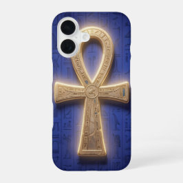 Ankh Symbol Bedeutung – Schlüssel des Lebens iPhone 16ケース