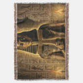 Ankh Symbol Meaning – Key of Life スローブランケット (正面縦)