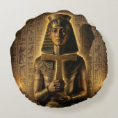 Ankh Symbol Meaning – Key of Life ラウンドクッション (裏面)