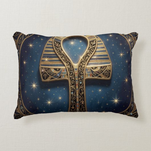 Ankh Symbol Meaning – Key of Life´10 アクセントクッション (正面)