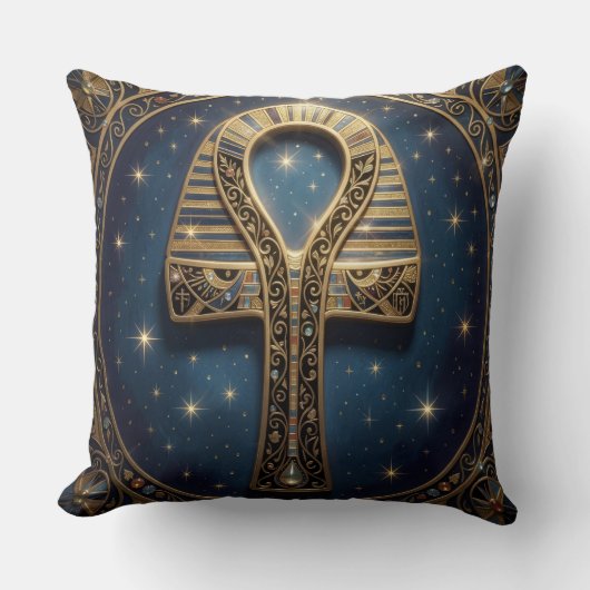 Ankh Symbol Meaning – Key of Life´10 クッション (正面)