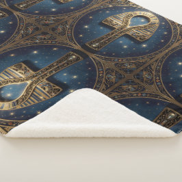 Ankh Symbol Meaning – Key of Life´10 シェルパブランケット