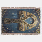 Ankh Symbol Meaning – Key of Life´10 スローブランケット (正面)