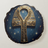Ankh Symbol Meaning – Key of Life´10 ラウンドクッション (裏面)