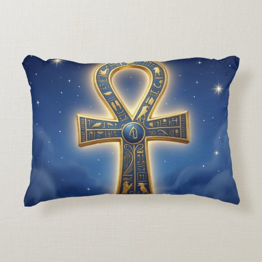 Ankh Symbol Meaning – Key of Life´11 アクセントクッション (正面)