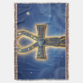 Ankh Symbol Meaning – Key of Life´11 スローブランケット (正面縦)