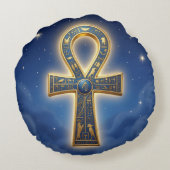 Ankh Symbol Meaning – Key of Life´11 ラウンドクッション (裏面)