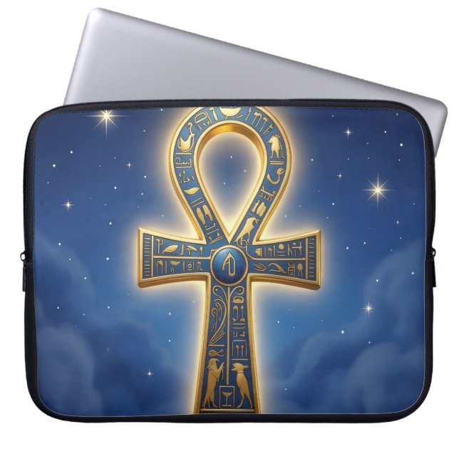 Ankh Symbol Meaning – Key of Life´11 ラップトップスリーブ (正面)