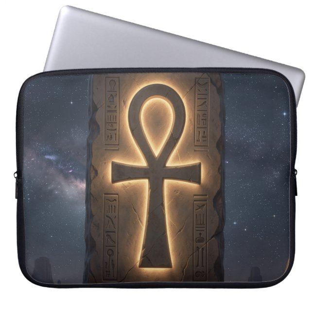 Ankh Symbol Meaning – Key of Life´12 ラップトップスリーブ (正面)