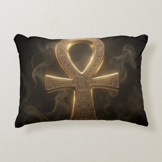 Ankh Symbol Meaning – Key of Life´1 アクセントクッション (正面)