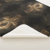 Ankh Symbol Meaning – Key of Life´1 シェルパブランケット (3/4)