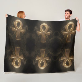 Ankh Symbol Meaning – Key of Life´1 フリースブランケット