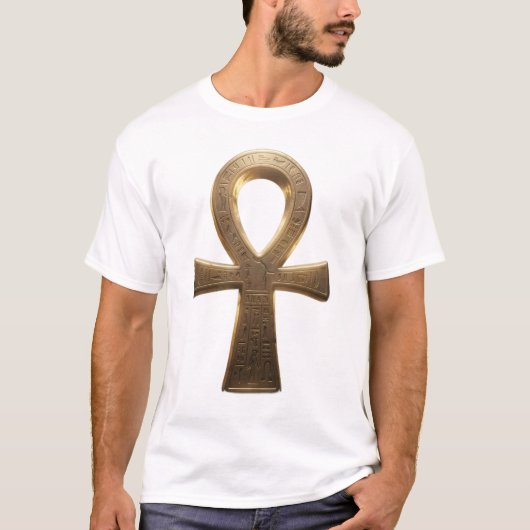 Ankh Symbol Meaning – Key of Life´1 Tシャツ (正面)