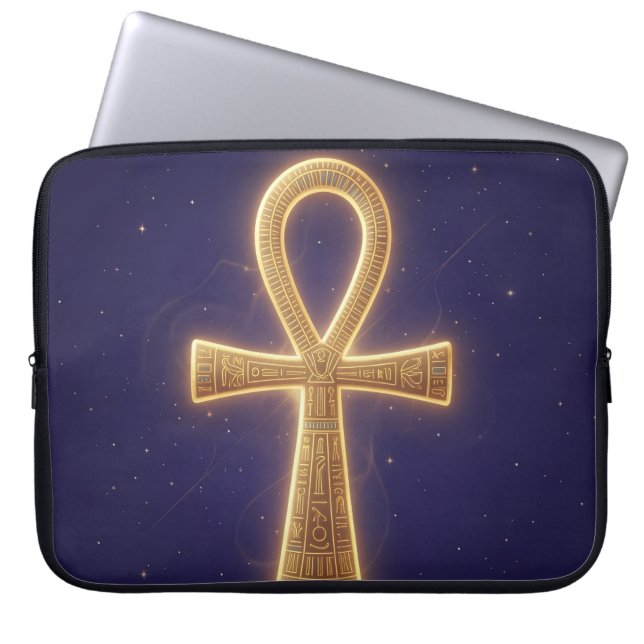 Ankh Symbol Meaning – Key of Life´3 ラップトップスリーブ (正面)