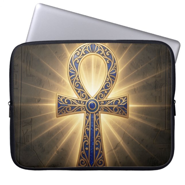 Ankh Symbol Meaning – Key of Life´4 ラップトップスリーブ (正面)