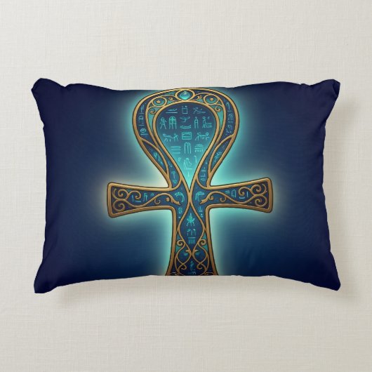 Ankh Symbol Meaning – Key of Life´5 アクセントクッション (正面)