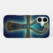 Ankh Symbol Meaning – Key of Life´5 iPhone 16ケース (裏面横)