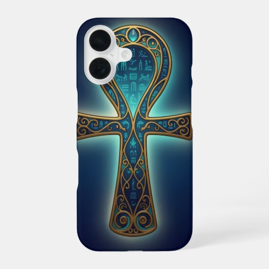 Ankh Symbol Meaning – Key of Life´5 iPhone 16ケース (裏面)