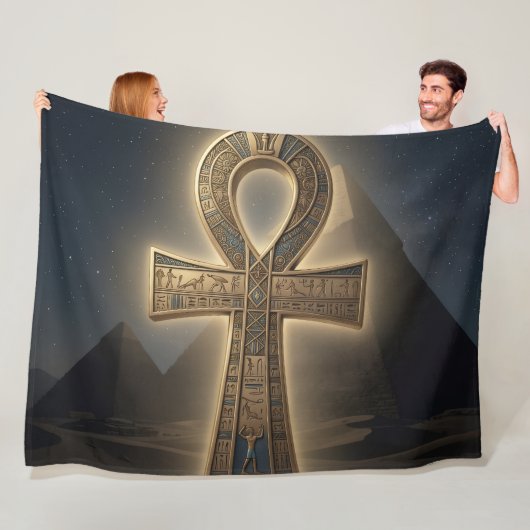 Ankh Symbol Meaning – Key of Life´6 フリースブランケット (インサイチュ)