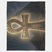Ankh Symbol Meaning – Key of Life´6 フリースブランケット (正面)