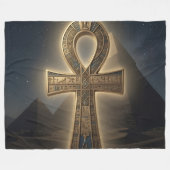 Ankh Symbol Meaning – Key of Life´6 フリースブランケット (正面(横))