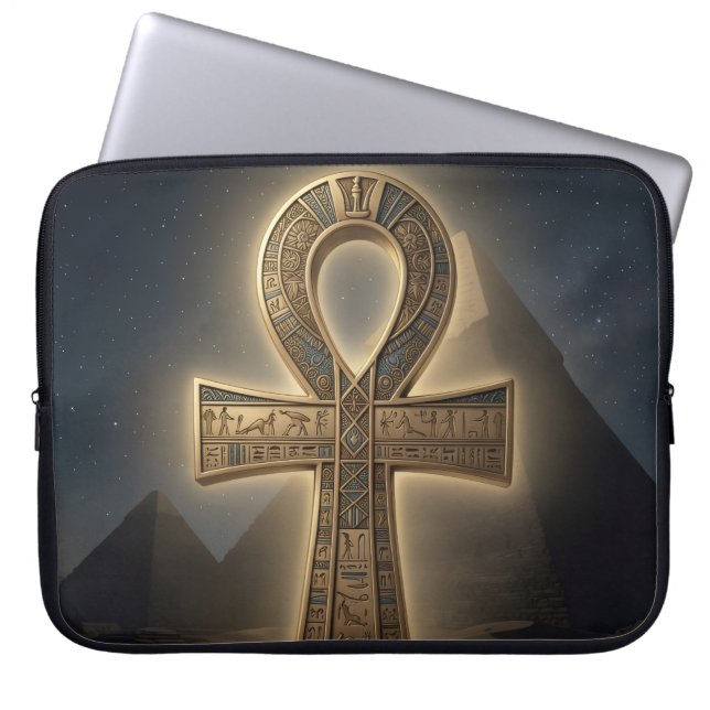 Ankh Symbol Meaning – Key of Life´6 ラップトップスリーブ (正面)